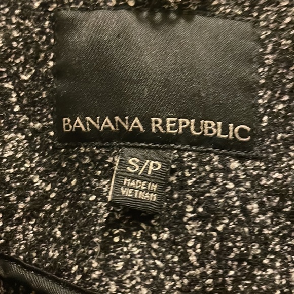 Banana Republic Tweed One Button Coat/Trench - Picture 12 of 13